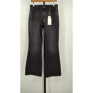 Quince Black Flare & Wide Leg Jeans